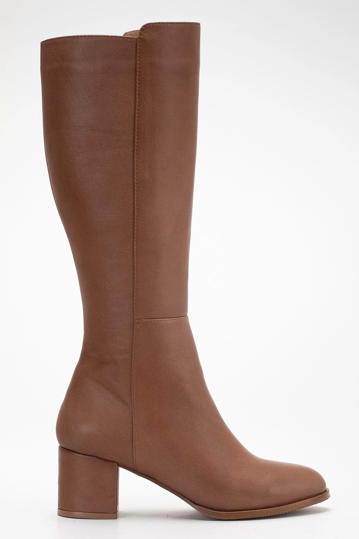 Kadın Hakiki Deri Şık Topuklu Çizme