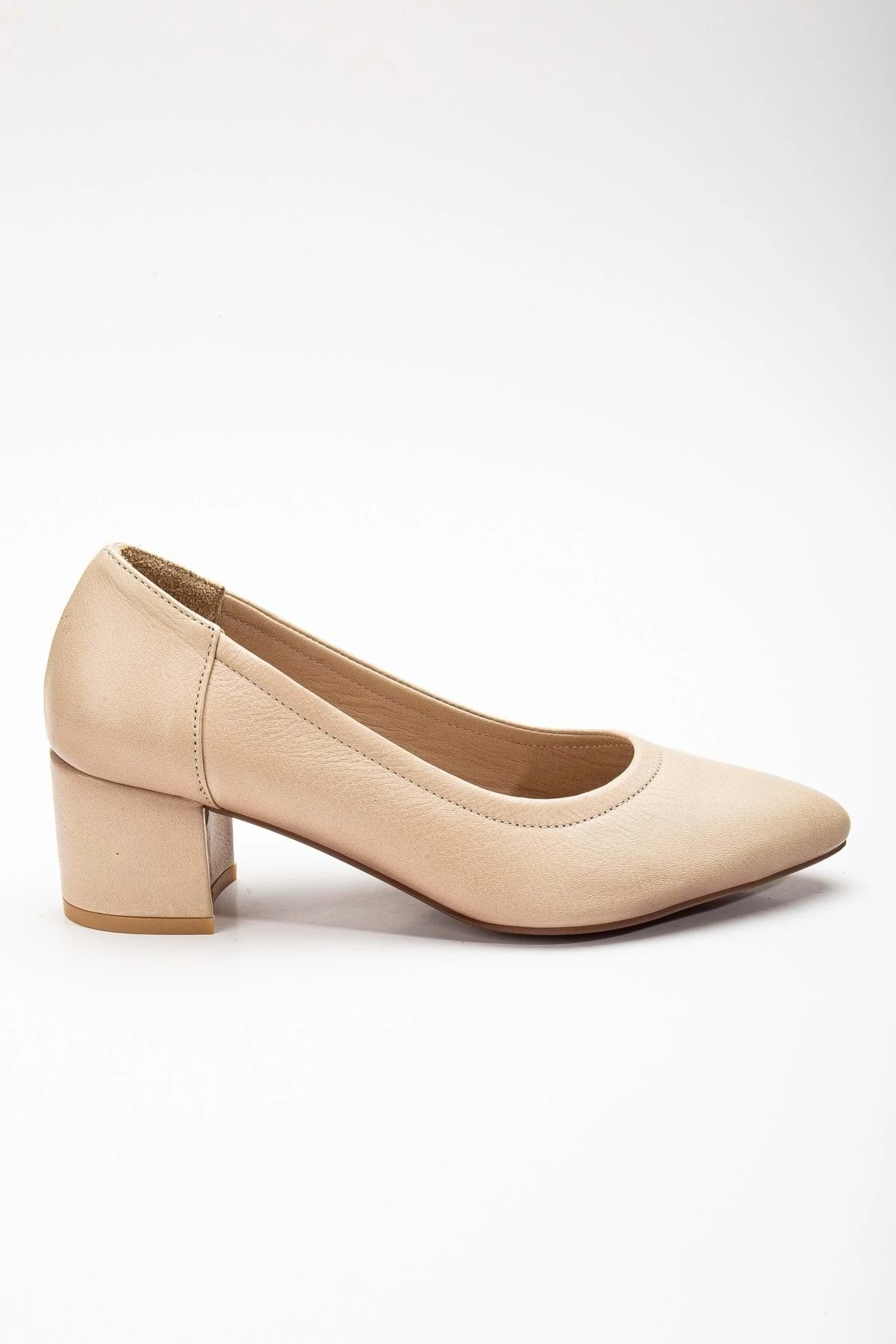 Kadın Hakiki Deri Klasik Topuklu Ayakkabı