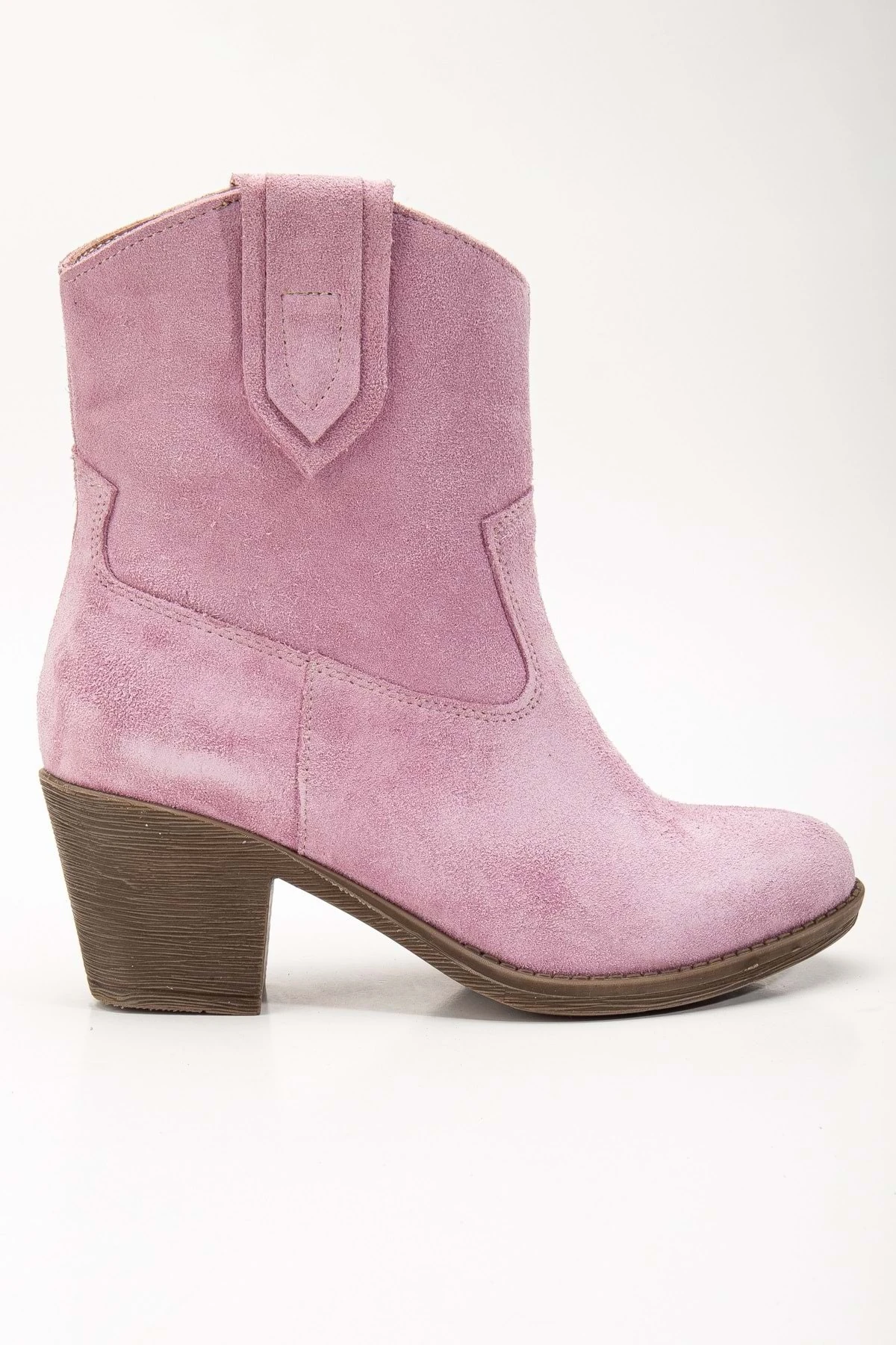 Kadın Hakiki Deri Western Kovboy Bot