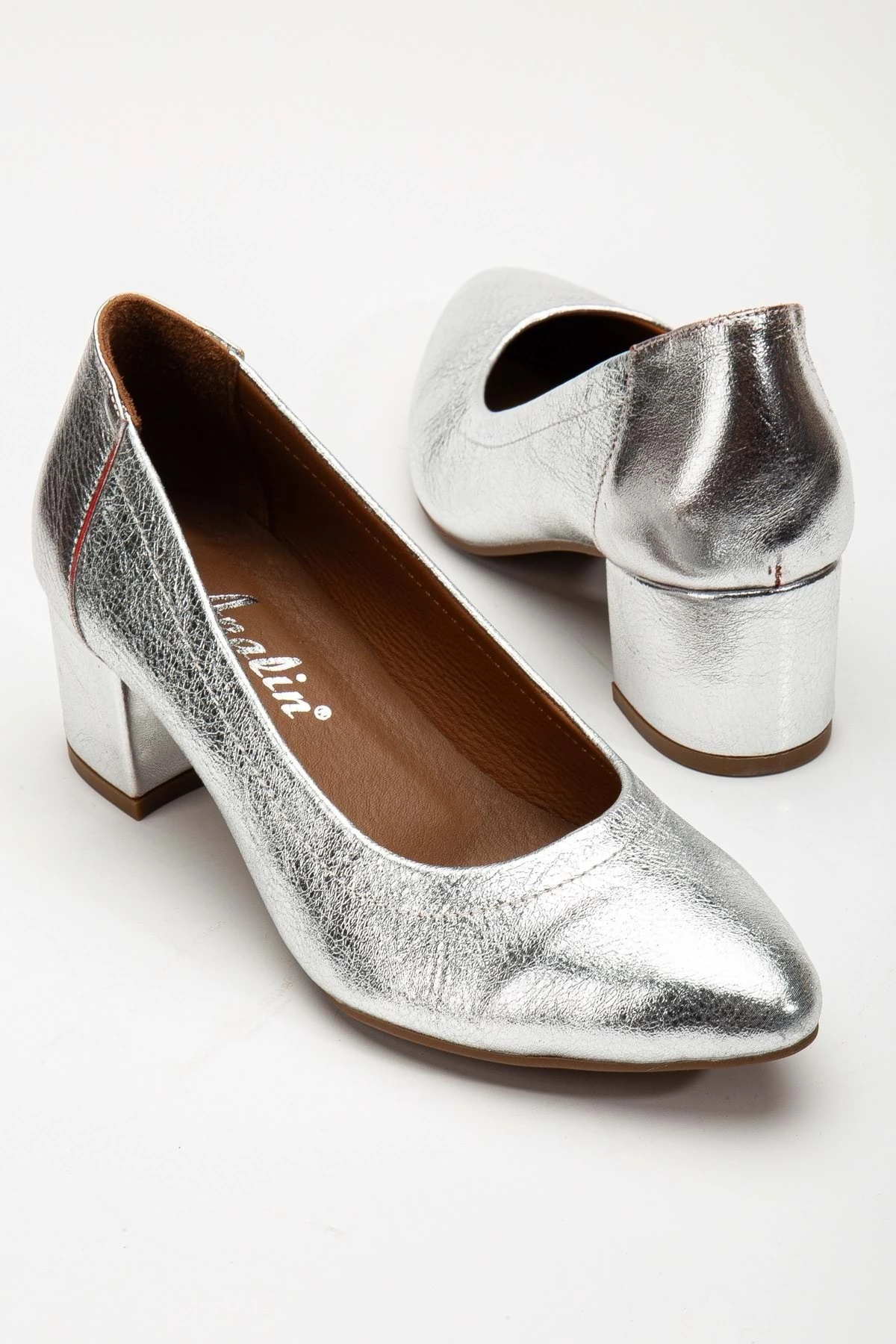 Kadın Hakiki Deri Klasik Topuklu Ayakkabı