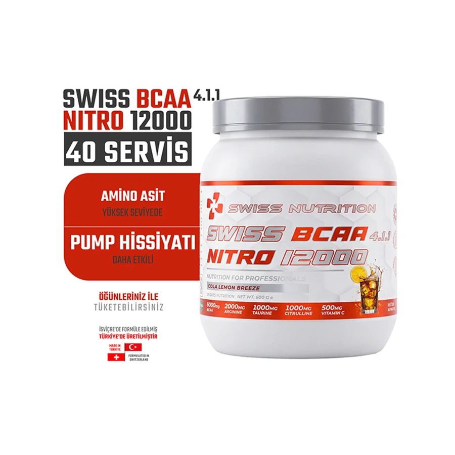 SWISS BCAA NITRO 12000