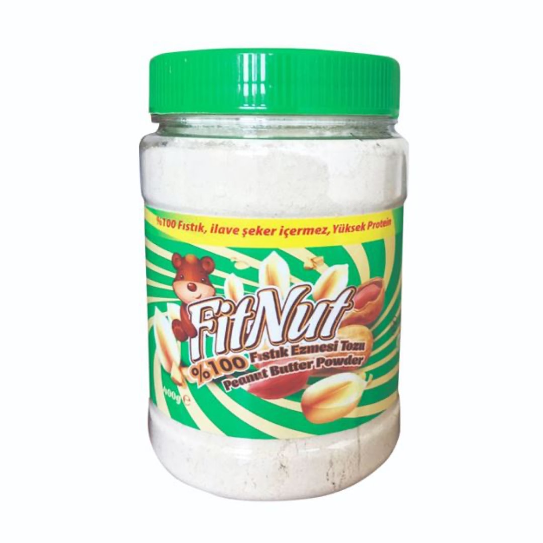 FİTNUT YÜKSEK PROTEİNLİ FISTIK EZMESİ TOZU (400GR)