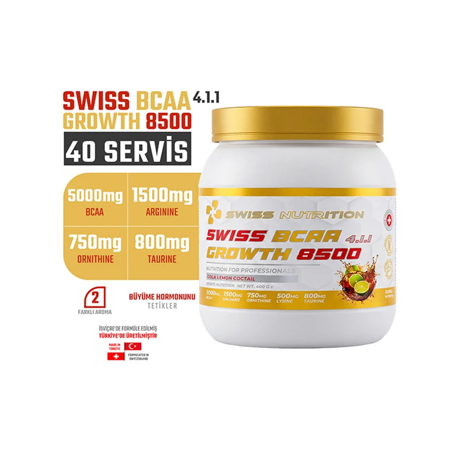 SWISS BCAA GROWTH 8500