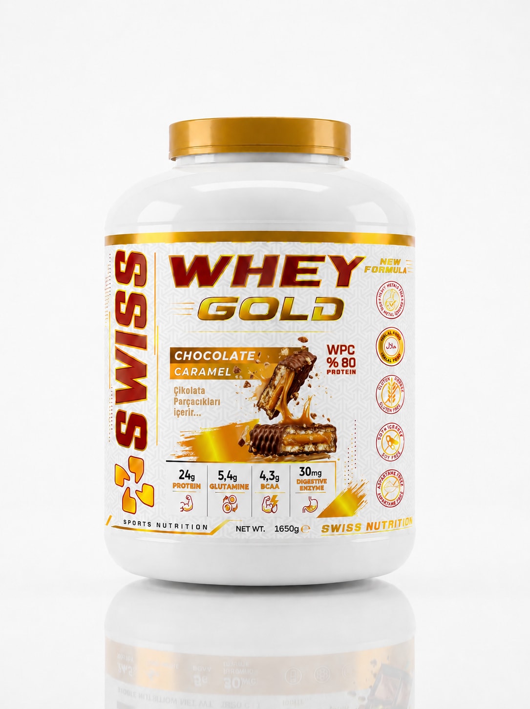 SWISS WHEY GOLD PROTEİN WPC80