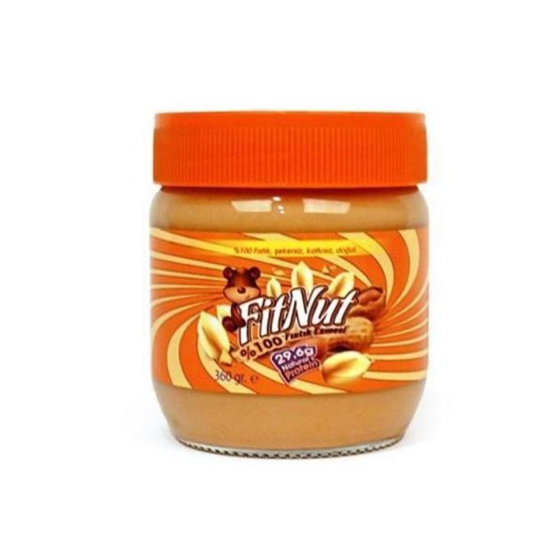 FİTNUT ŞEKERSİZ FISTIK EZMESİ (360GR)