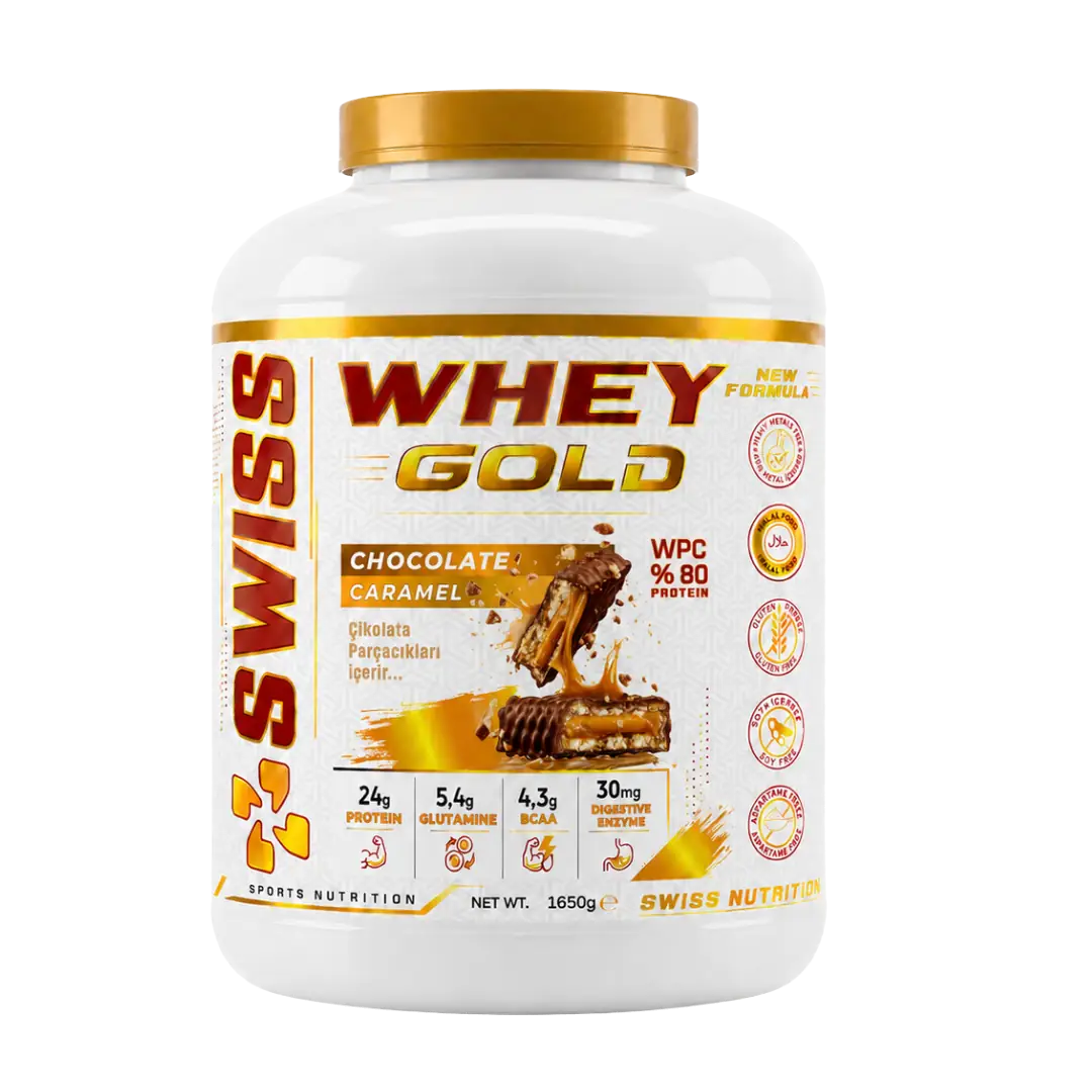 Swiss Nutrition SWISS WHEY GOLD PROTEİN WPC80 — 1650g 55 servis