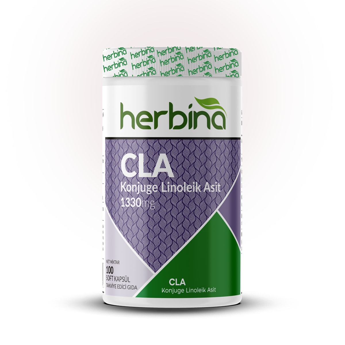 Herbina CLA (Konjuge Linoleik Asit) 100 Softjel