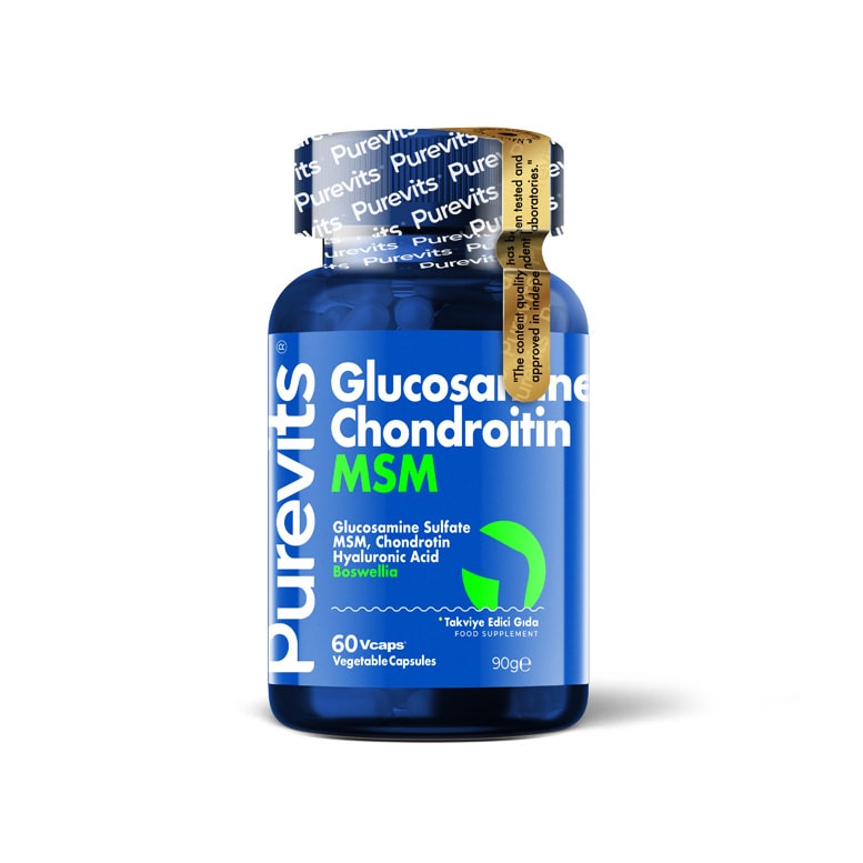 PUREVITS GLUCOSAMINE&CONDROITIN+BOSWELLA