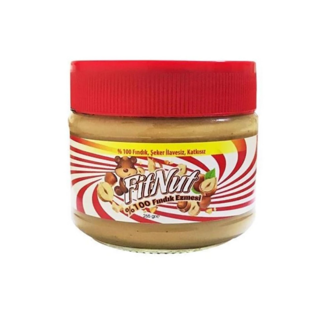 FİTNUT %100 FINDIK EZMESİ (255GR)