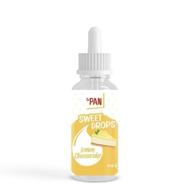 Dr.Pan Sweet Drops Lemon Cheesecake (Limonlu peynirlikek aromalı sıvı Tatlandırıcı-30ml)