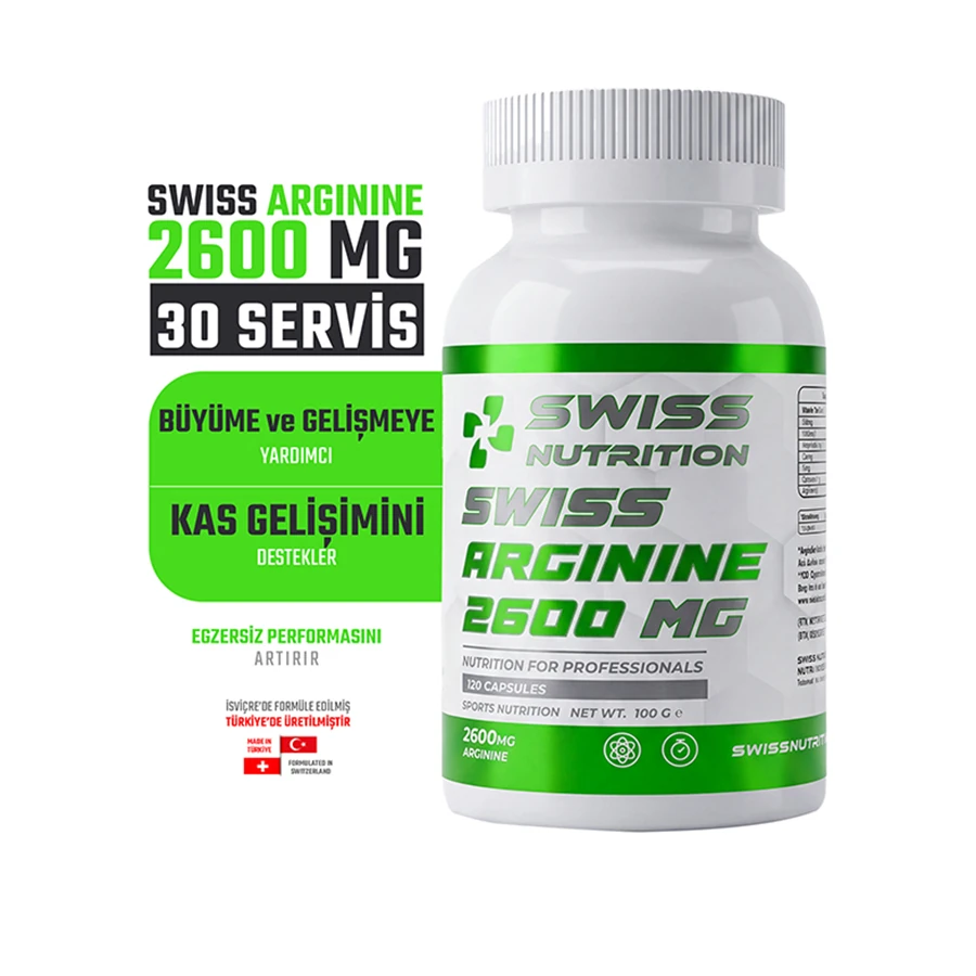 SWISS ARGININE 2600 MG