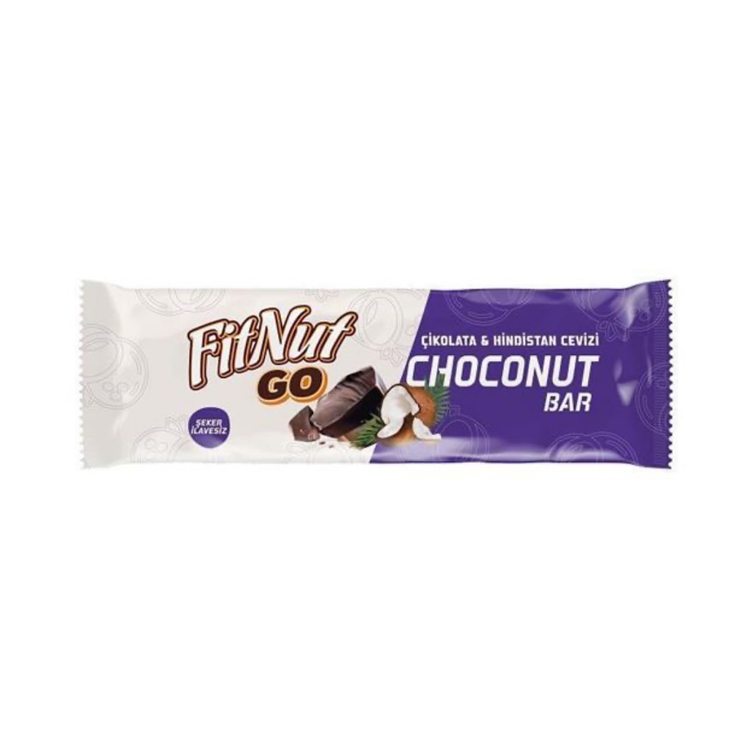 FİTNUT ÇİKOLATALI CHOCONUT BAR (40GR)