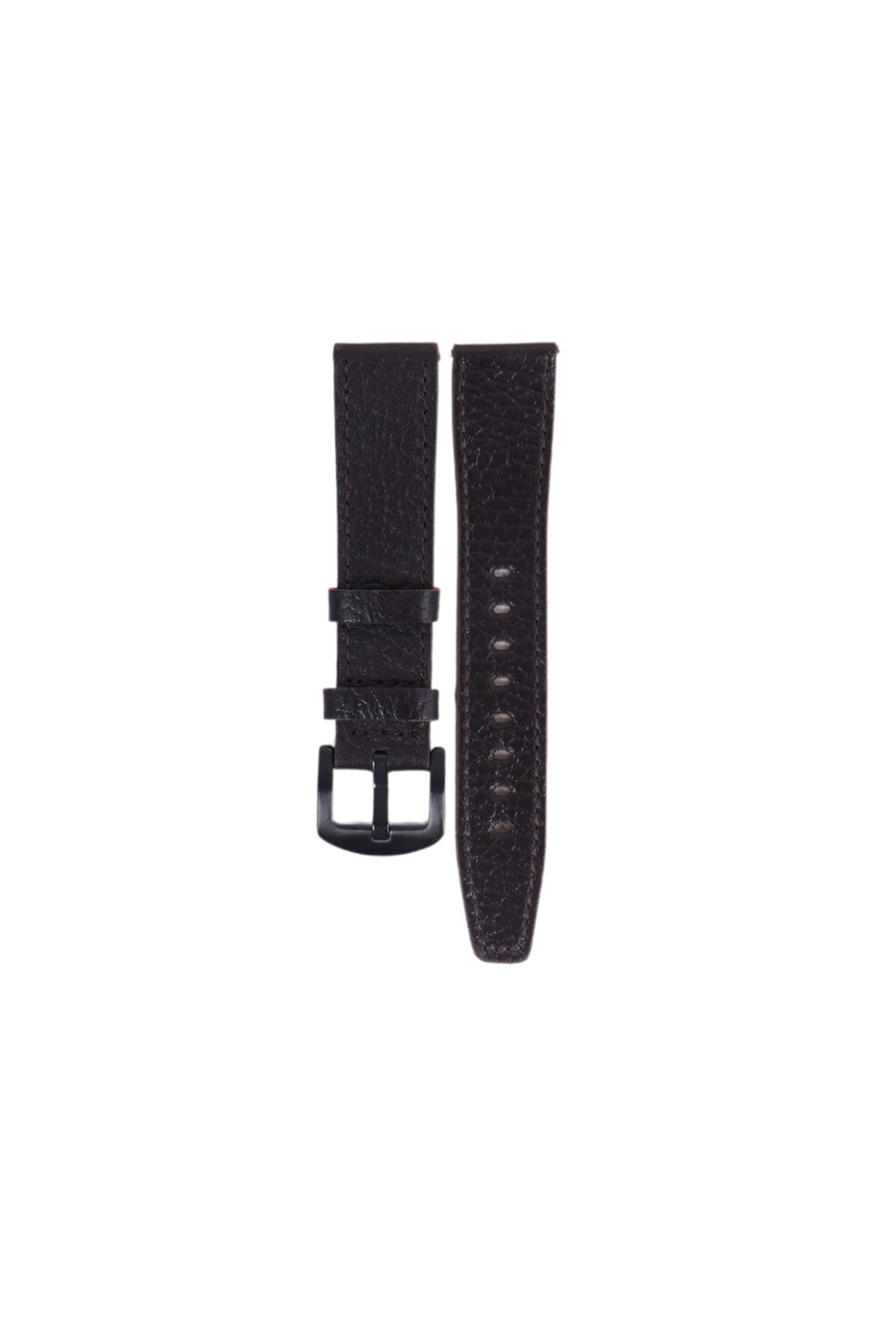 Fro LW38-43 20 mm Hakiki Deri Floter Siyah Kordon Siyah Toka