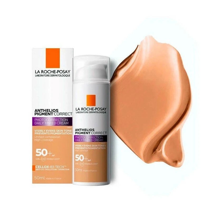 La Roche-Posay Anthelios Pigment Correct Sunscreen SPF50+ 50 ml - Medium