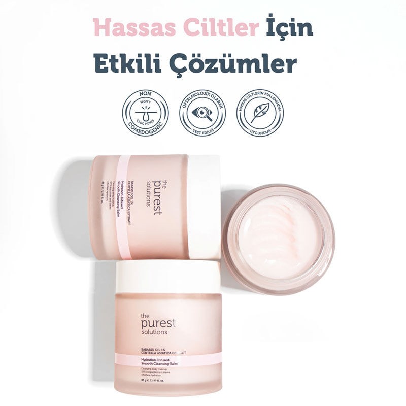 The Purest Solutions Hassas ve Kuru Ciltler İçin Temizleyici Balm 85 gr