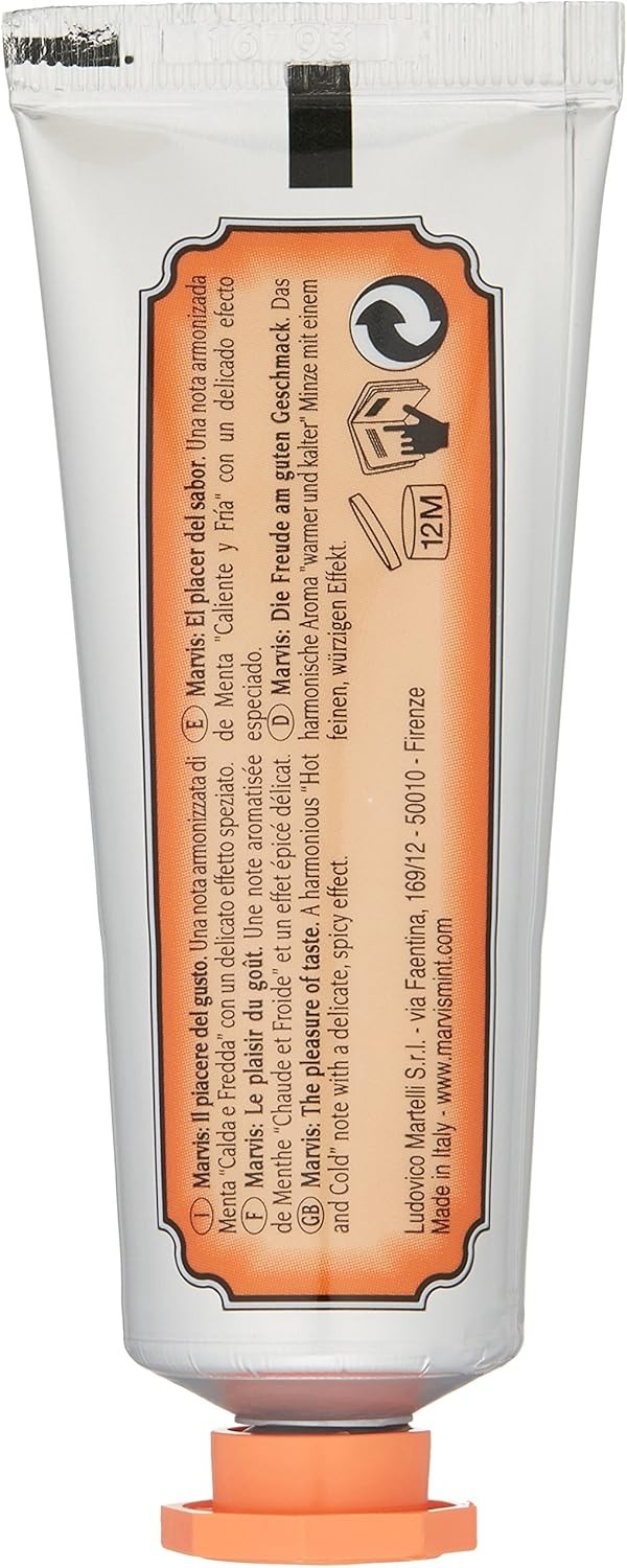 Marvis Ginger Mint Toothpaste - 25ml