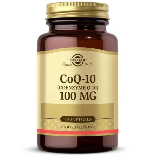 Solgar Coenzyme Q-10 100 mg 60 Capsules - Antioxidant Supplement