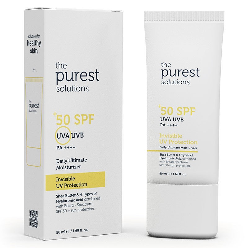 The Purest Solutions SPF50+ Invisible UV Protection Cream 50 ml