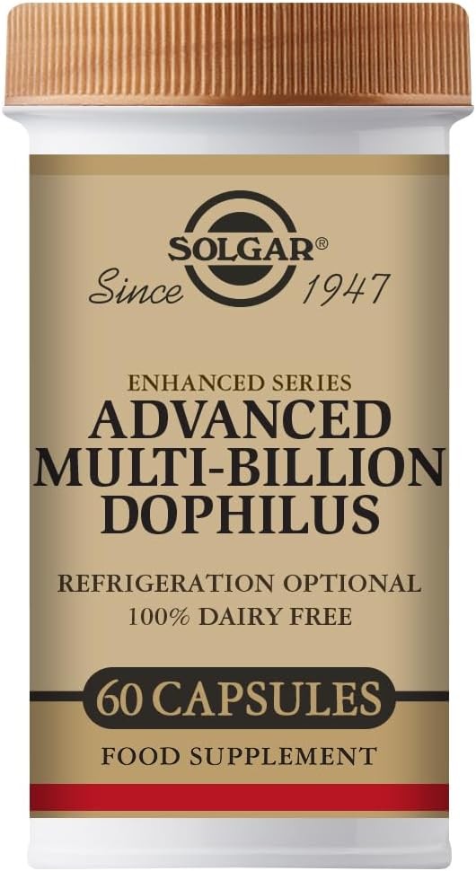 Solgar Advanced Multi-Billion Dophilus, 60 Vegetable Capsules