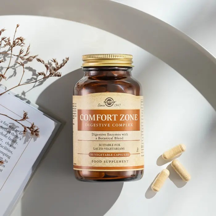 Solgar Comfort Zone Digestive Complex 90 Capsules - Dietary Supplement
