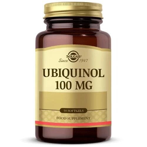 Solgar Ubiquinol 100 mg (Coenzyme Q-10) 50 Capsules
