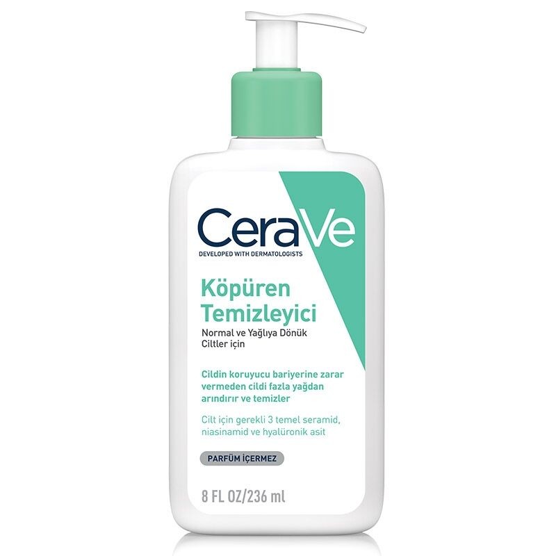 CeraVe Foaming Cleanser for Normal to Oily Skin 236 ml