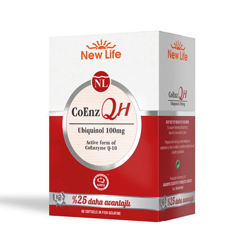 New Life CoEnz QH 100mg - 60 Capsules