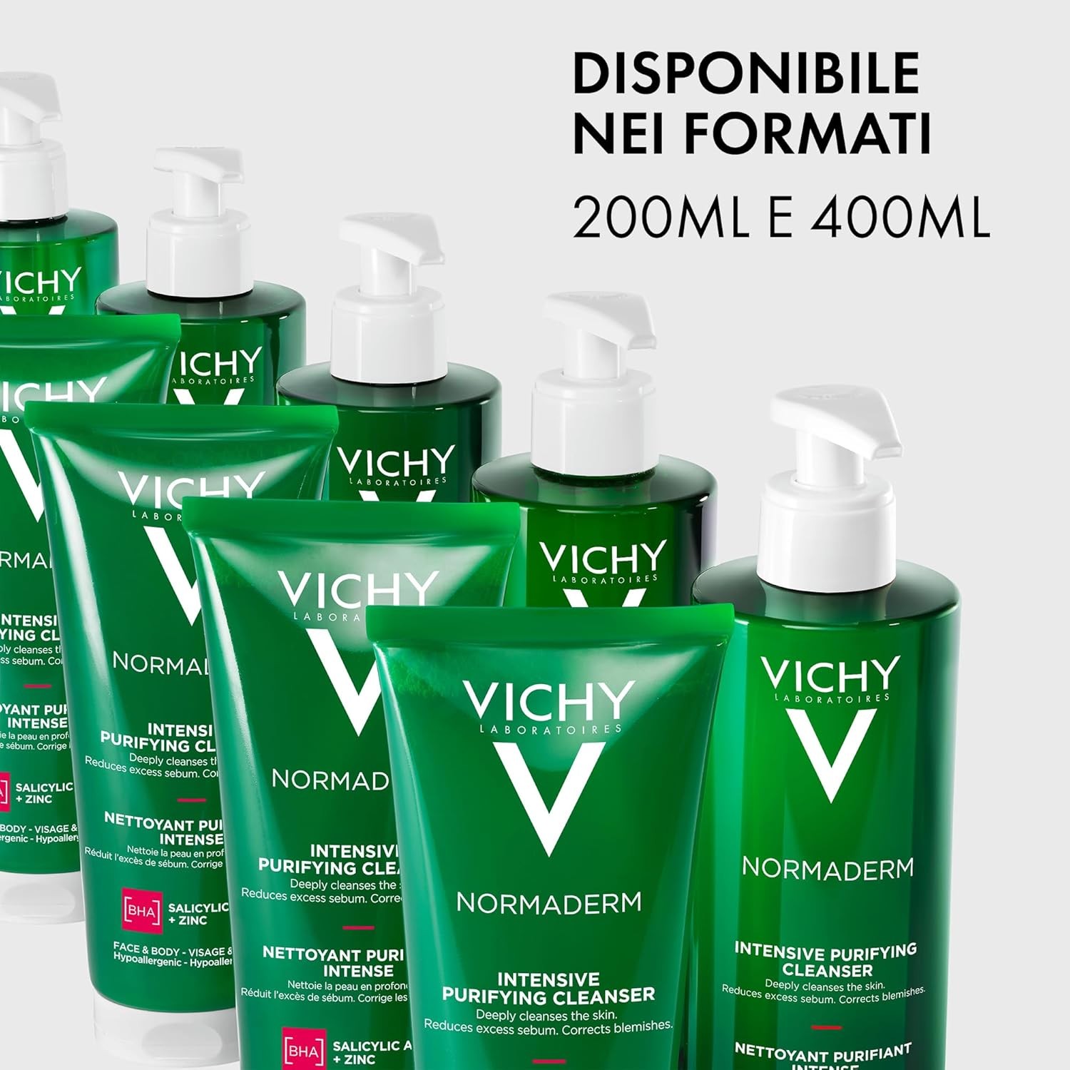 Vichy Normaderm Oil-Control Face Cleanser for Oily Skin 400 ml