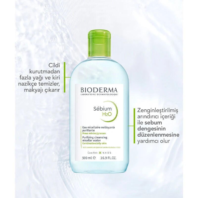 Bioderma Sebium H2O Face and Makeup Removing Water 250 ml