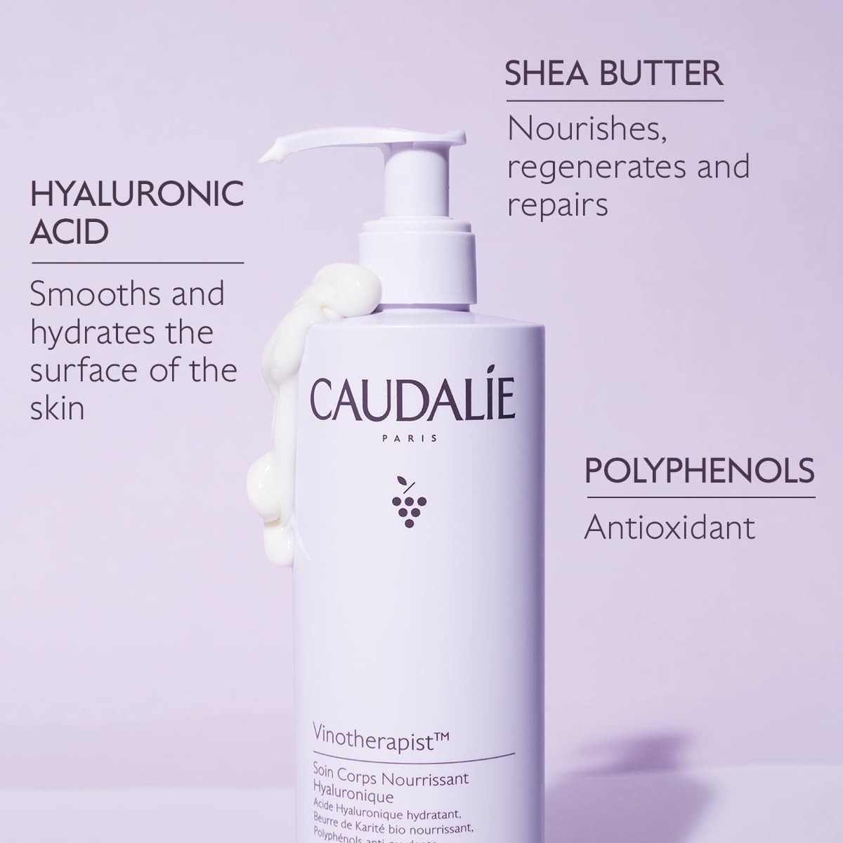 Caudalie Vinotherapist Hyaluronic Nourishing Body Lotion 400 ml