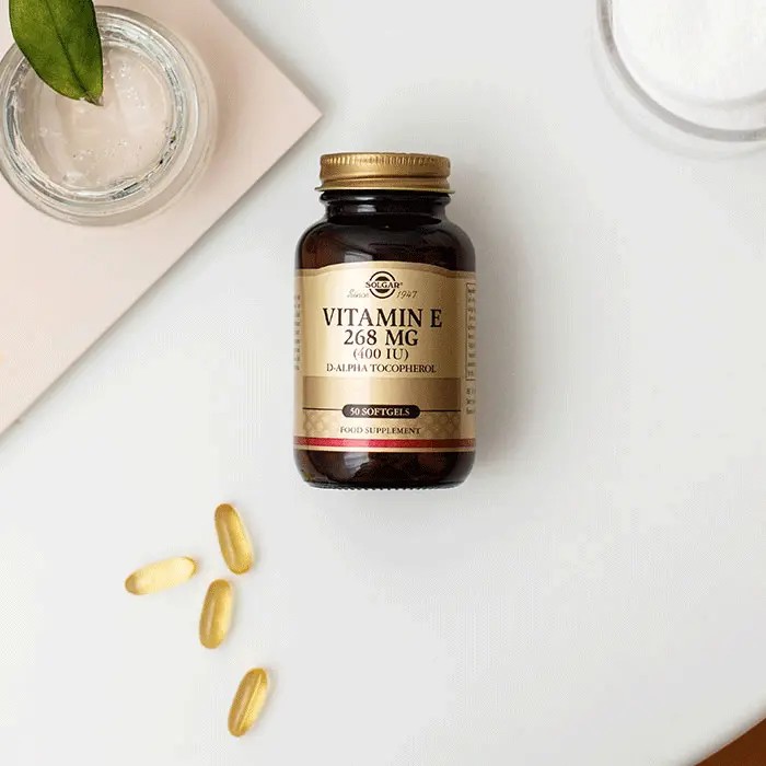 Solgar Vitamin E 400 IU (268 mg α-TE) - 50 Softgel Capsules