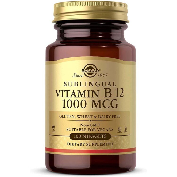 Solgar Vitamin B12 1000 mcg 100 Tablets
