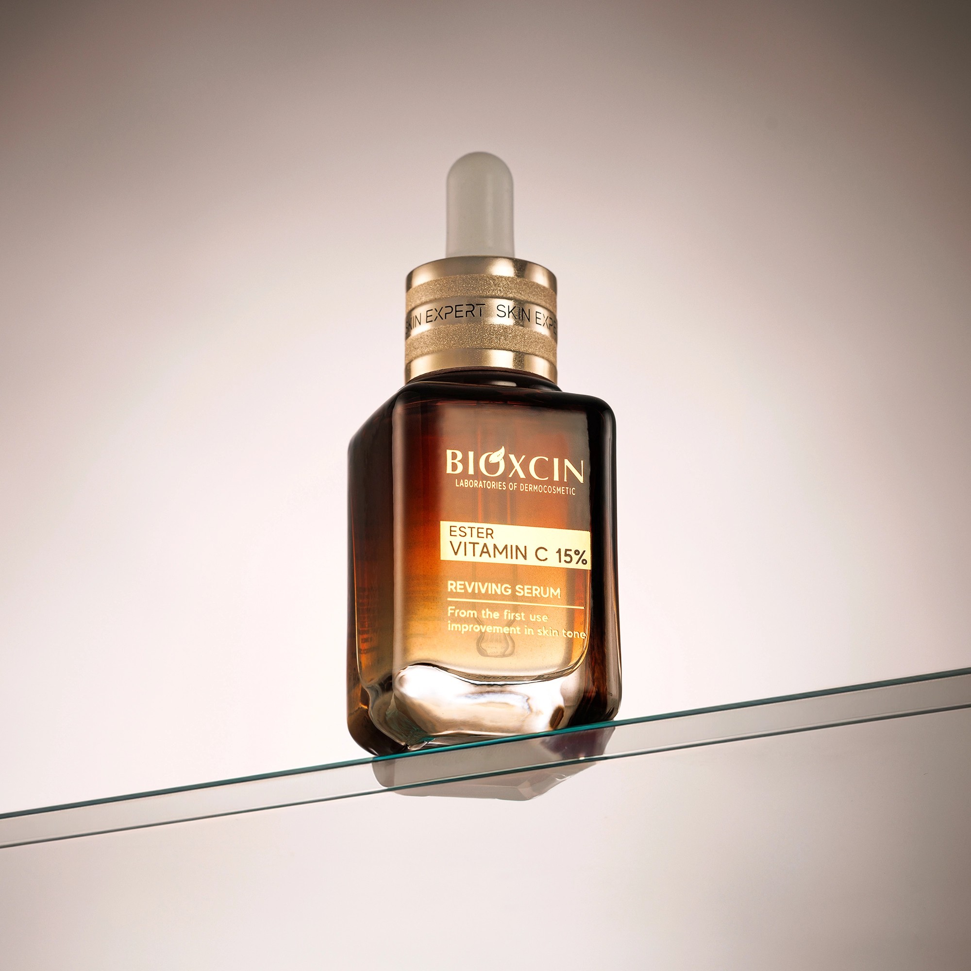 Bioxcin Ester C Vitamin Serum %15 & Niacinamide %2 - Brightening, Revitalizing, Even Skin Tone Liposomal