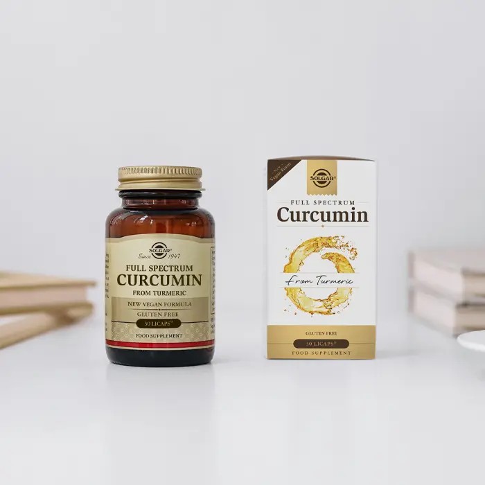 Solgar Curcumin Full Spectrum 30 Softgels - Dietary Supplement