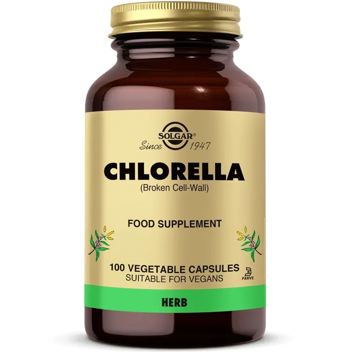 Solgar Chlorella 100 Capsules