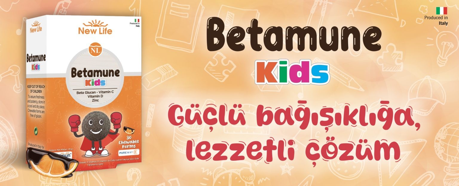 New Life Betamune Kids - 30 Chewable Tablets