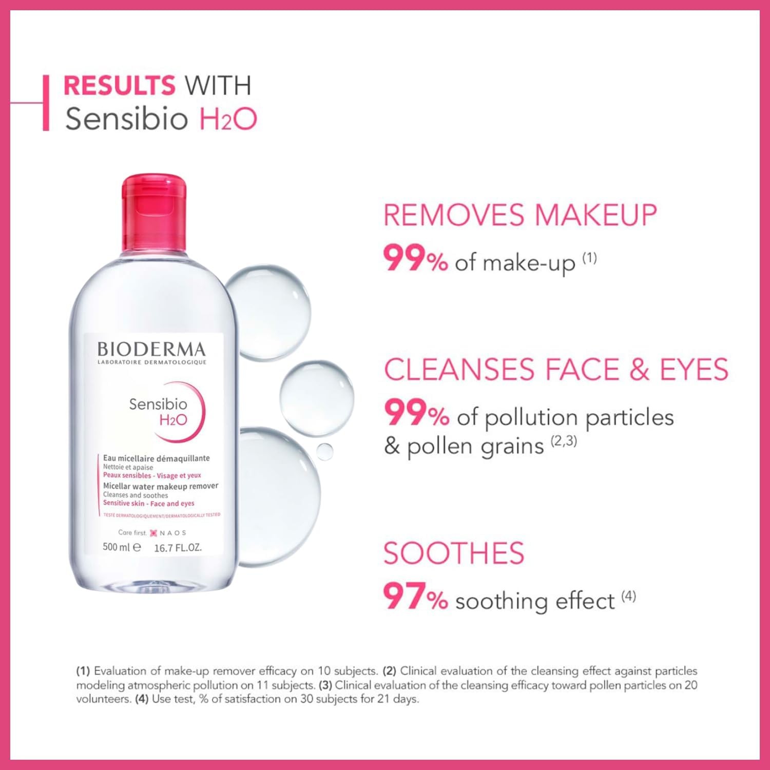 Bioderma Sensibio H2O 500 ml