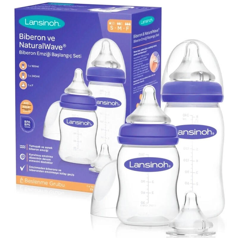 Lansinoh NaturalWave Bottle Starter Set