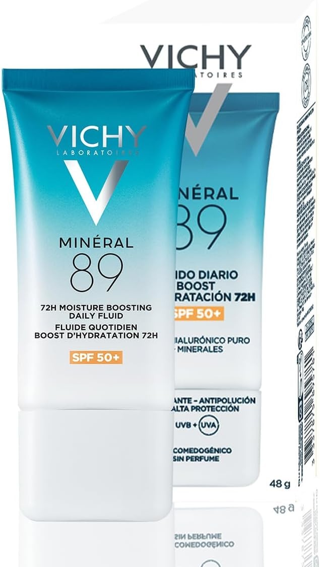 Vichy Mineral 89 Moisture Boosting Daily Fluid SPF 50+ 50 ml