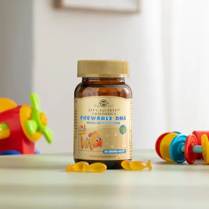 Solgar Lit'l Squirts Chewable DHA 90 Tablets