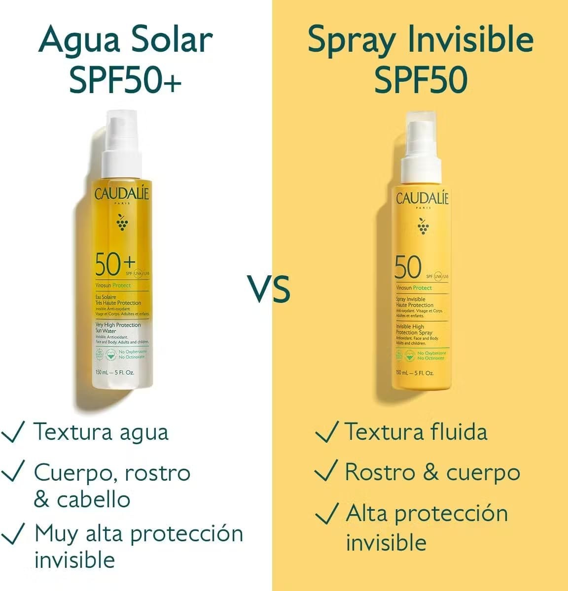 Caudalie Vinosun Protect SPF 50 Sun Water 150 ml