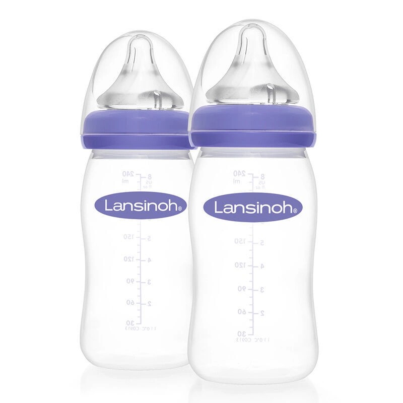 Lansinoh Bottle & NaturalWave Nipple 2x240 ml