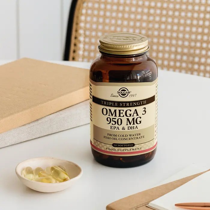 Solgar Omega-3 950 mg 50 Softgel Capsules