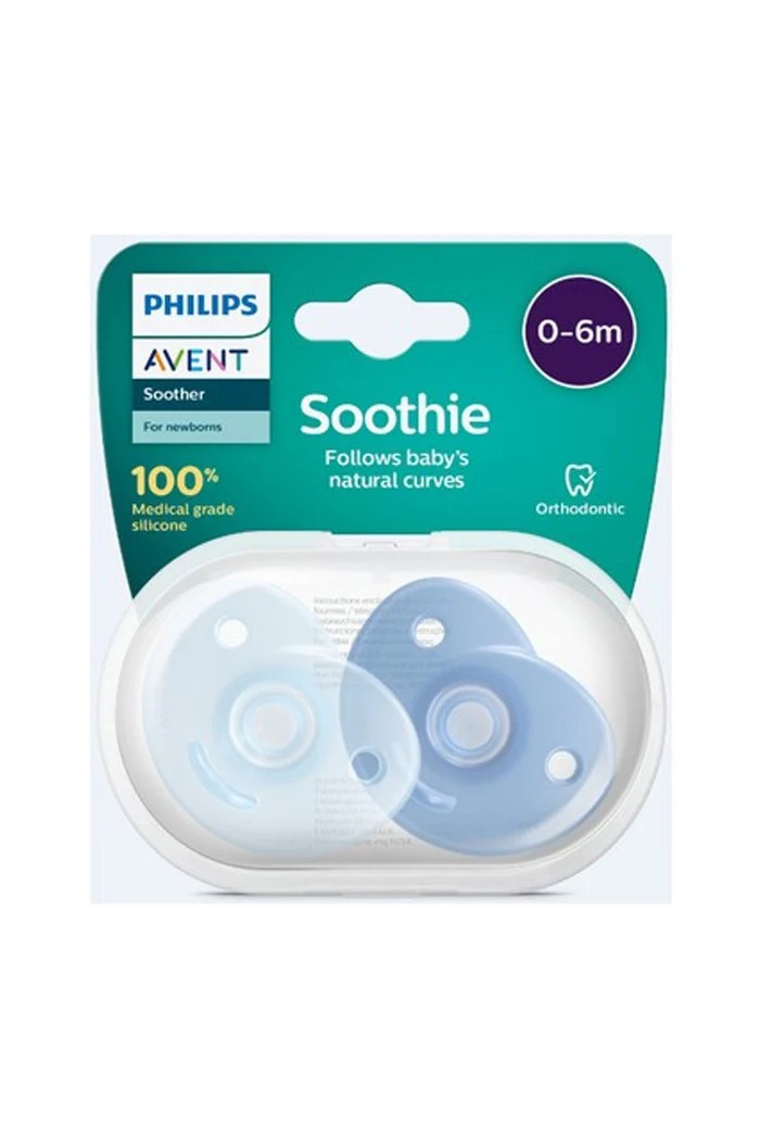 Avent Soothie Pacifier 0-6 Months - Blue