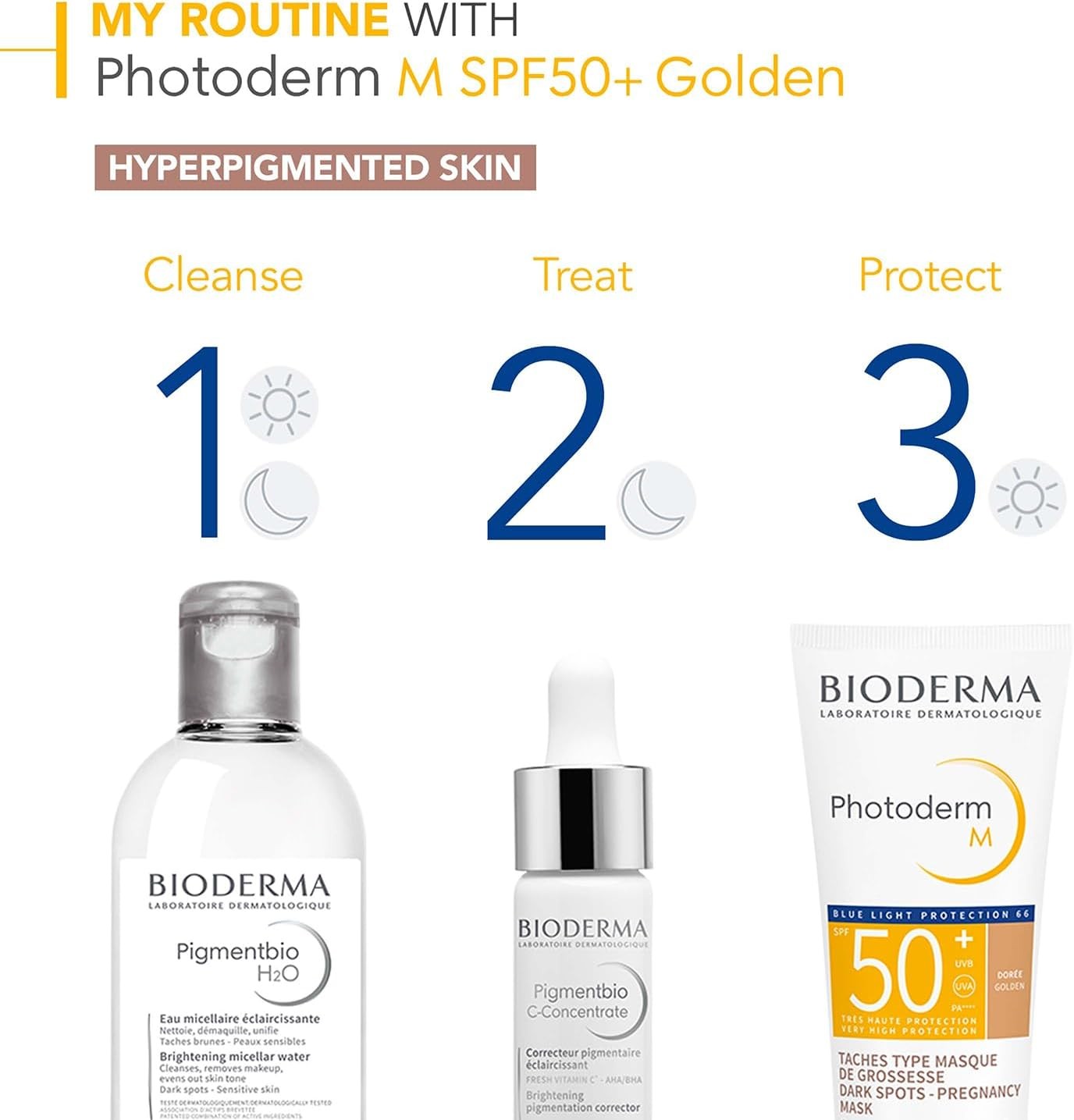 Bioderma Photoderm M Spf 50+ Golden Tint 40Ml