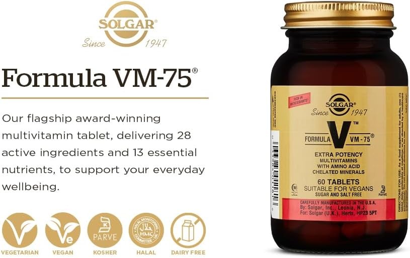 Solgar Formula VM 75 60 Tablets