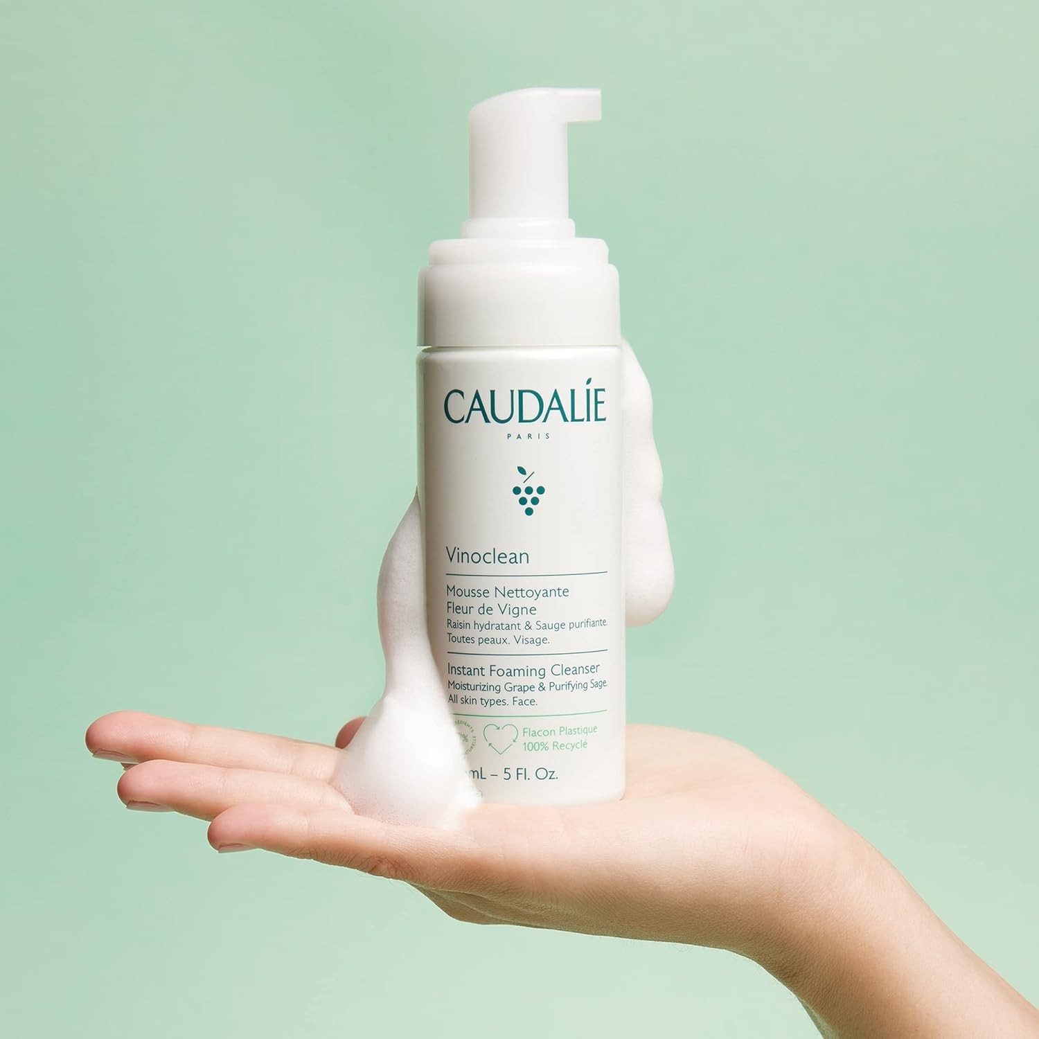 Caudalie Vinoclean Cleansing Foam Duo Set 2x150 ml