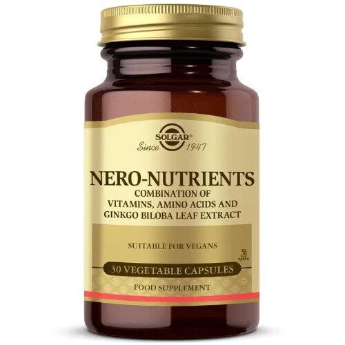 Solgar Nero Nutrients 30 Tablets