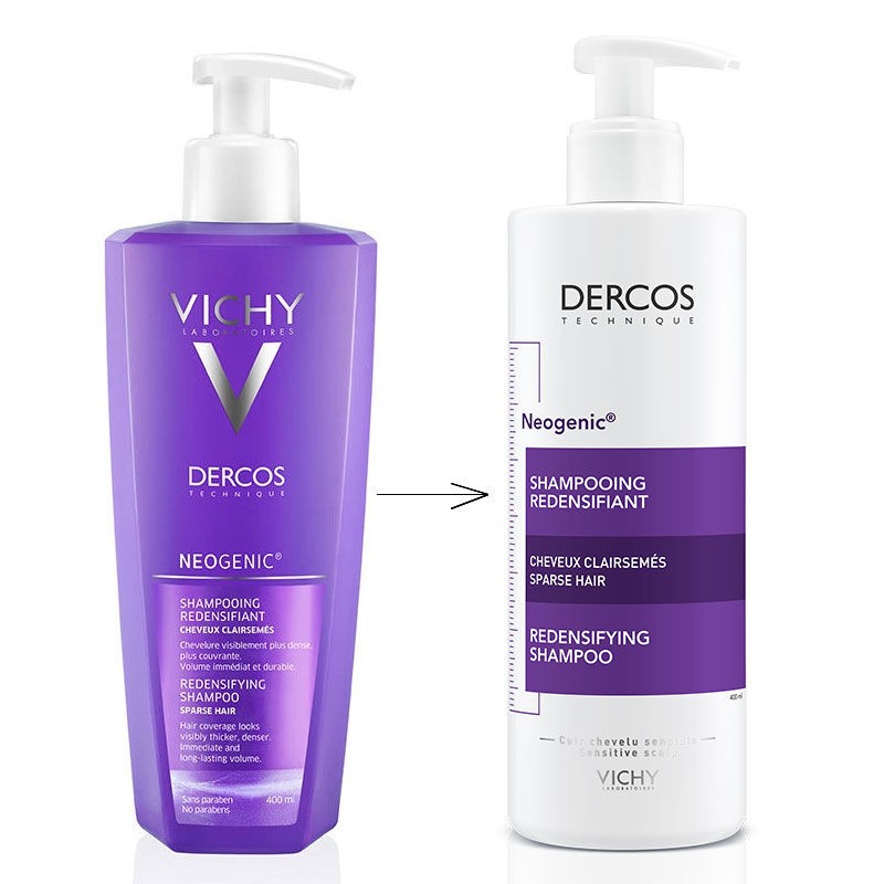 Vichy Dercos Neogenic Hair Thickening Shampoo 400 ml