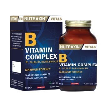 Nutraxin B Vitamin Complex 60 Capsules